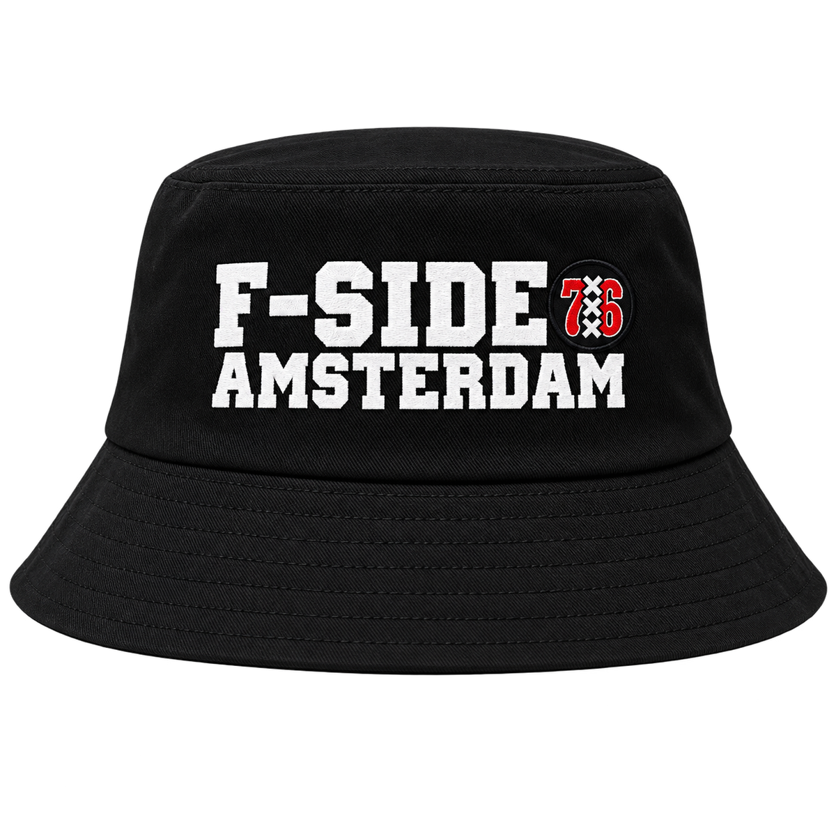 F-SIDE 76 Amsterdam vissershoedje zwart