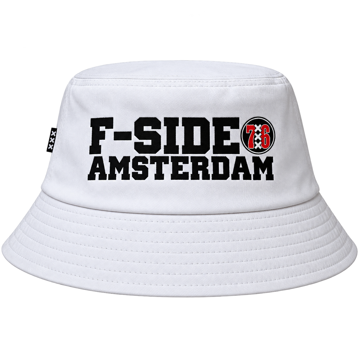 F-SIDE 76 Amsterdam vissershoedje wit