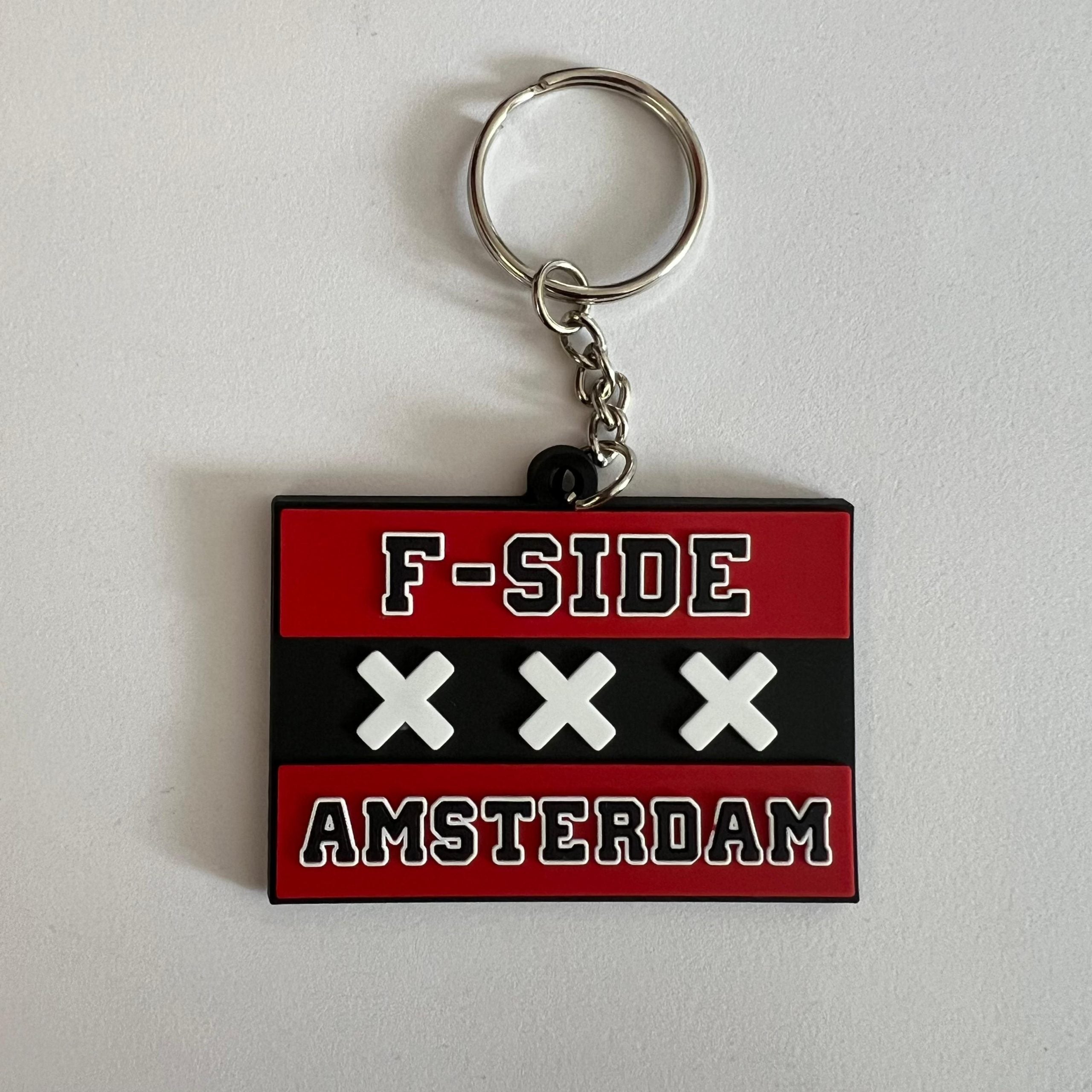 F-side Amsterdam sleutelhanger