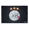 Klassieke logo vlag zwart