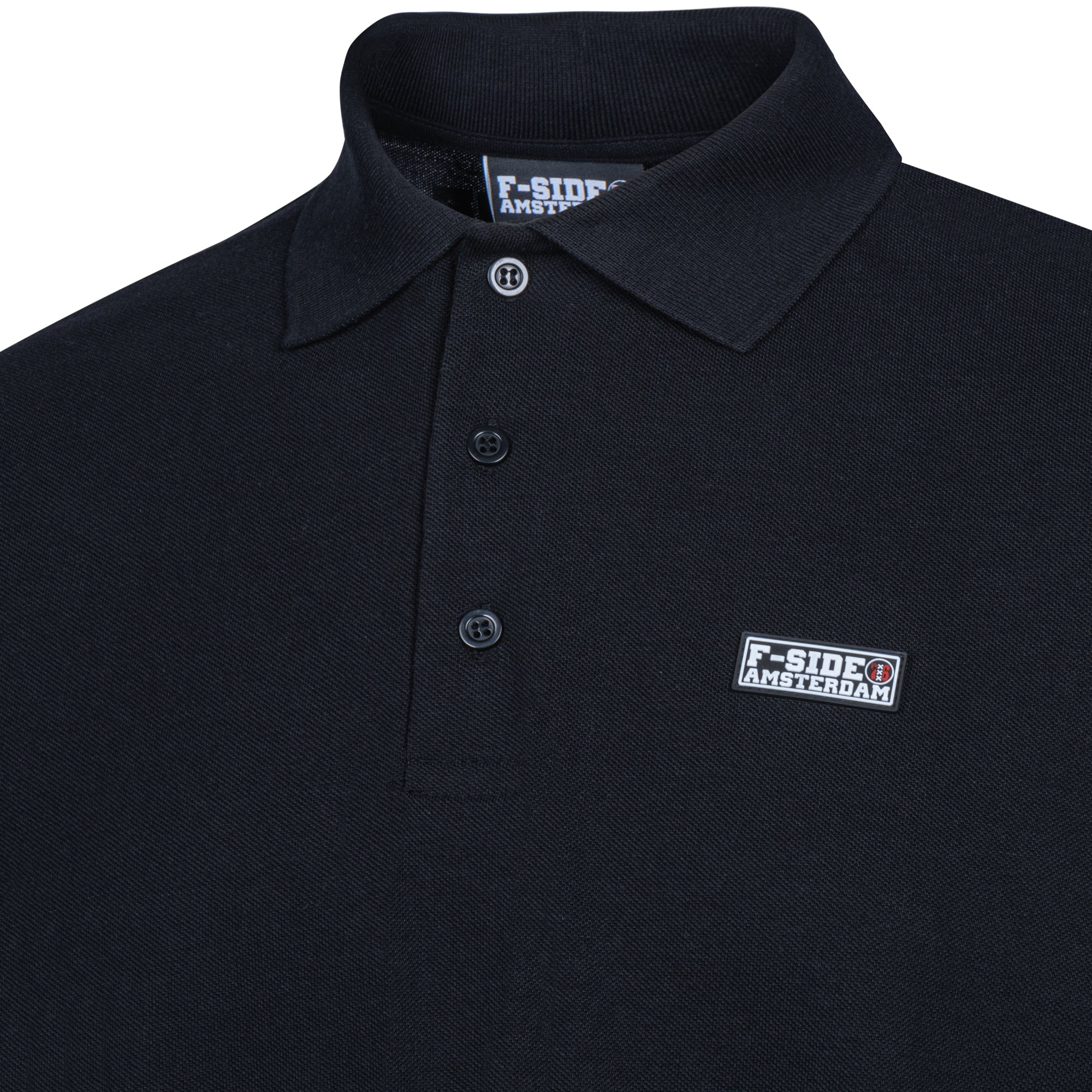 F-SIDE 76 Amsterdam polo rubber badge