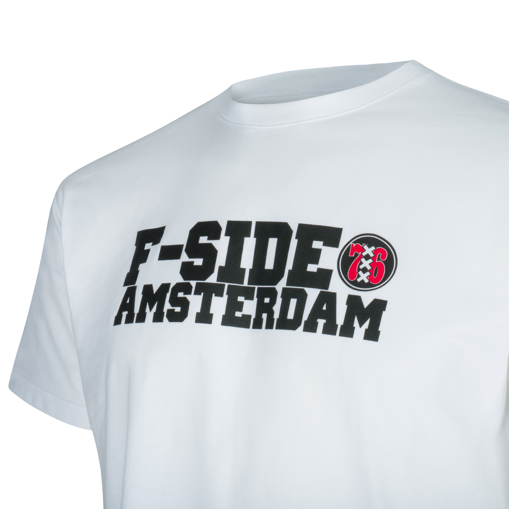 F-SIDE 76 Amsterdam shirt wit - Afbeelding 3