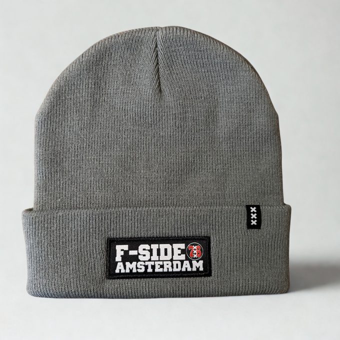 F-SIDE 76 Amsterdam muts grijs