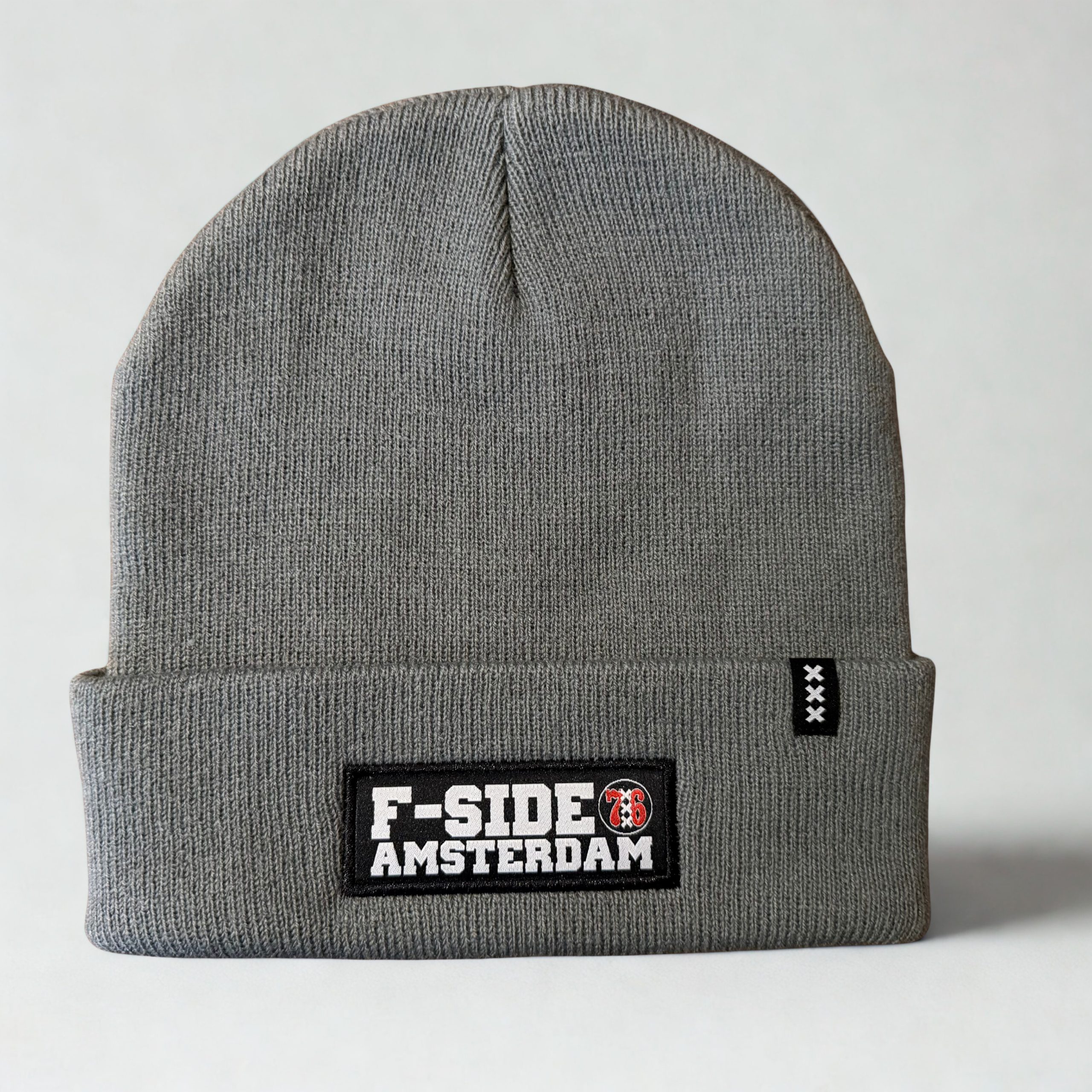 F-SIDE 76 Amsterdam muts grijs